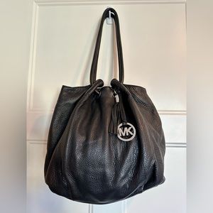 Michael Kors Pebbled Leather Hobo Bag